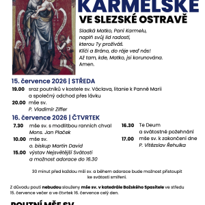 POUŤ K&nbsp;PANNĚ MARII KARMELSKÉ VE&nbsp;SLEZSKÉ OSTRAVĚ