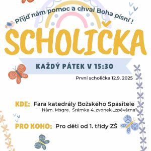 Hledáme nové zpěváčky do scholičky