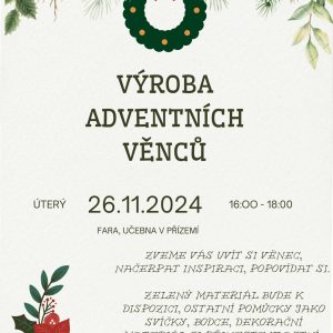 Výroba adventních věnců