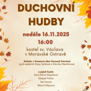 Koncert duchovní hudby